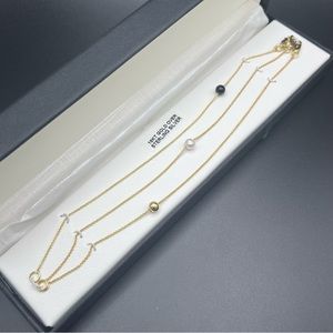 NWT Giani Bernini 18k Gold Over Sterling Silver 3 Piece Bracelet Set